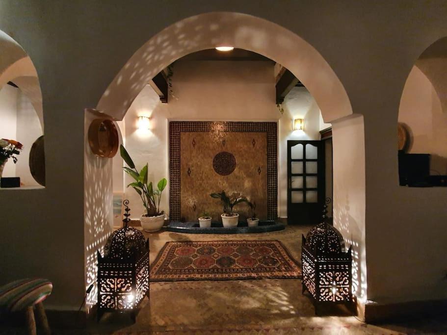 Charmant Riad Pour Familles Ou Groupes - Dar Mama Esauira Exterior foto